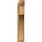 Ekena Millwork Westlake Arts & Crafts Rough Sawn Outlooker, Western Red Cedar, 6"W x 28"D x 34"H OUT06X28X34WTL03RWR - alternate 4